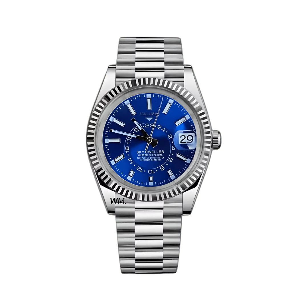 Blue Seiko Sky Dweller Mod