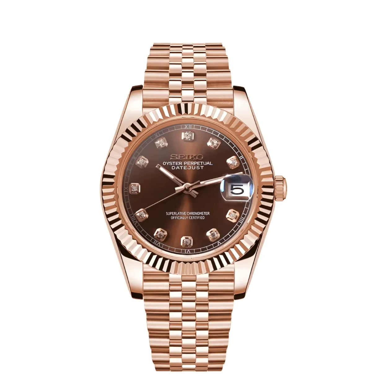 Women's Chocolate Jewel Dial