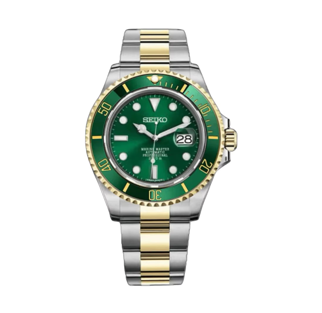 Green Seiko Submariner Mod