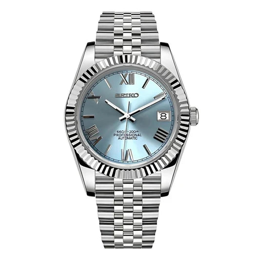 Seiko Sky Blue Roman Mod