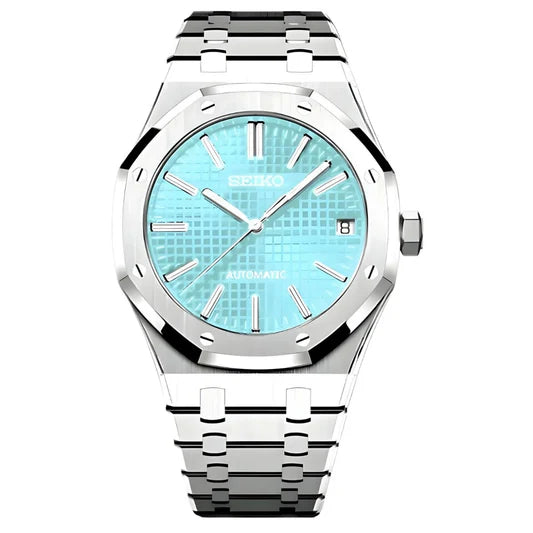 Seiko Ice Blue Royal Oak Mod